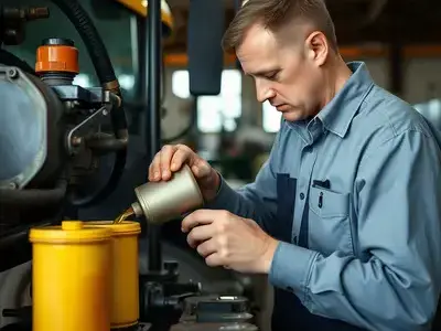 Hydraulic fluid service