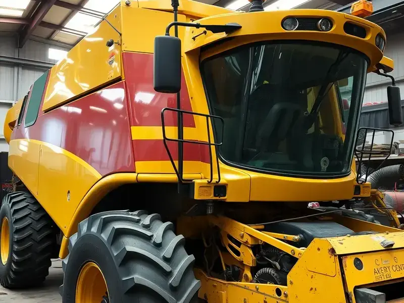 Combine harvester service