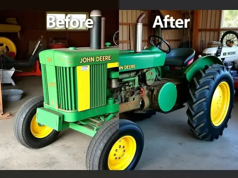 Tractor restoration